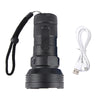 W5202-1 31 LEDs 5500LM High Brightness Rechargeable Flashlight(Black)