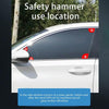 Car Safety Hammer Emergency Escape Seat Belt Cutter Window Breaker Rescue Tool(Black)(Black)
