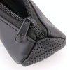 Universal Nonslip Breathable Genuine Leather Car Gear Shift Knob Cover(Black)