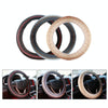 Universal Car Steering Wheel Ice Silk Non-slip Breathable Protective Cover(Gray Coffee)