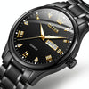 OLEVS 5563 Men Luminous Waterproof Quartz Watch(Black)