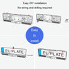 Solar Integrated License Plate Frame Vehicle Camera Wireless Reversing Display(RC03)