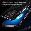 For ASUS ROG Phone 8 Lens Protector + Metal Frame Phone Case(Black)