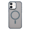 For iPhone 11 Frosted Skin Feel MagSafe Phone Case(Titanium Gray)