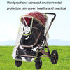 Baby Stroller Rain Cover Windproof Dustproof Raincoat High Landscape Special Rain Cover EVA Half Open Window Rain Cover