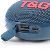 T&G TG447 Mini Portable Outdoor Sports Bluetooth Speaker(Blue)