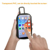 MP3 / MP4 Universal TPU Portable Storage Bag with Hanging Buckle(Blue)
