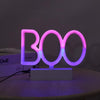 LED Neon Light Festive Atmosphere Decoration Lights Bar Shop Decoration Lights(Boo)