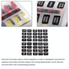 1 in 12 Out Fuse Box PC Terminal Block Fuse Holder Kits with LED Warning Indicator for Auto Car Truck Boat