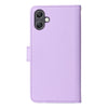 For Samsung Galaxy A06 4G BETOPNICE BN-005 2 in 1 Detachable Imitate Genuine Leather Phone Case(Light Purple)