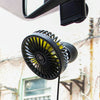 F403 Portable Car Center Console Sucker Electric Cooling Fan with Aromatherapy