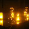 12 PCS  Flameless LED Tealight Flicker Candle Light, Rechargeable Home Decoration Light with Charging Board