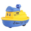Children Toy Press Cartoon Inertia Car Baby Educational Toy Car Gift, Color: Ship Yellow