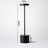 JB-TD003 I-Shaped Table Lamp Creative Decoration Retro Dining Room Bar Table Lamp, Specification: US Plug(Black)