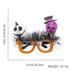 Halloween Party Decoration Glasses Masquerade Costume Props Pumpkin Skull