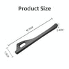Car Seat Gap Bar Car Interior Armrest Box Gap Leak-proof Filler (Black)