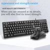 K-Snake KM007 Wired Keyboard And Mouse Set Desktop Computer Keyboard, Style: With Mouse