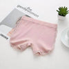 Summer Girls Safety Short Pants Kids Cotton Boxer Briefs Prevent Emptied Shorts, Size: 120(Pink)