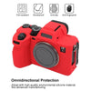 For Sony ILCE7RM5 / A7R5 Litchi Texture Soft Silicone Protective Case(Red)