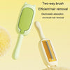 Pet Hair Remover Roller, Two-Way Lint Brush (Yellow)