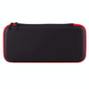 DOBE For Nintendo Switch Game Console Travel Carrying Storage Box Zipper Protective Bag Holder Shell, Size: 26.0 x 12.5 x 4.0cm(Black + Red)