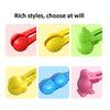 3 PCS Stainless Steel Shovel Children Winter Outdoor Playing With Snow Grippers Snowball Fight Tools, Random Color Delivery