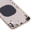 iPhone XS Max Back Housing Cover (Gold, iP13 Pro Max Style)