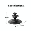 AMagisn Flexible Adhesive Mount for DJI / GoPro HERO / Insta360 Action Camera, Spec: 3 Claws