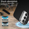 For Samsung Galaxy F15 5G Carbon Fiber Series IMD Phone Case(Black)