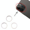 iPhone 14 Pro Camera Lens Protector (Silver, 3 Pack)