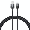 Baseus Discolor Series 2.4A USB to 8 Pin Fast Charging Cable, Cable Length:1m(Black)