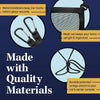 Car Storage Bag Multifunctional Pet Barrier Mesh Bag(Black)