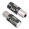 1 Pair 1156 12V 7W Continuous Car LED Fog Light(Lime Light)
