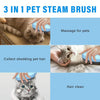 Pet Spray Brush for Cats & Dogs - Dolphin Pink - USB Rechargeable