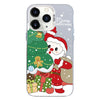 For iPhone 11 Pro Christmas Series PC Full Coverage Pattern Phone Case(CW058 White)