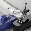 Wireless Charging Car Vacuum Cleaner Mini Handheld High Power Wet and Dry Vacuum Cleaner, Color: White