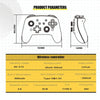 SW561 Computer Wireless Luminous Handle For Nintendo Switch / Switch OLED / Switch Lite / Steam, Color: White Side Opaque