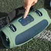 For JBL Xtreme 4 Speaker Silicone Case with Decompression Carrying Strap Portable Protective Shell(Green)