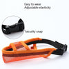 Dog Muzzle, Breathable Mesh, Anti-Bark, XL Orange, Large Breeds