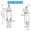 CHNT YBLX-ME8122 Limiter Travel Switches Micro Self-Resetting Stroke Switch