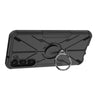For Samsung Galaxy S23+ 5G Armor Bear Shockproof PC + TPU Phone Case with Ring(Black)