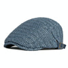 Outdoor Breathable Mesh Beret Painter Hat(Gray Blue)