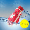 Cartoon Bow Rabbit Pattern Children Ski Gloves Windproof Waterproof Warm Cotton Gloves, Colour: Red(L)
