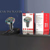 Q6 Car Bluetooth FM Transmitter Dual USB 3.1A Quick Charge Ambient Light