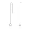 Valentine Day Gift Simple S925 Sterling Silver Stud Earrings