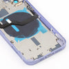 iPhone 12 Purple Battery Back Cover w/Keys, Card Tray & Flex Cable