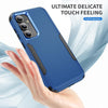 For Samsung Galaxy S25+ 5G TPU + PC Shockproof Protective Phone Case(Royal Blue + Black)