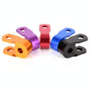 2 Pairs Shock Absorber Extender Height Extension for Motorcycle, Size: Small(Purple)