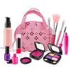 11pcs/set Girls Simulation Dressing Makeup Box Play House Non-toxic Cosmetics Set, Style: Shell Bag 1165