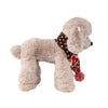 Large Brown Elk Christmas Dog Scarf - 70cm Long